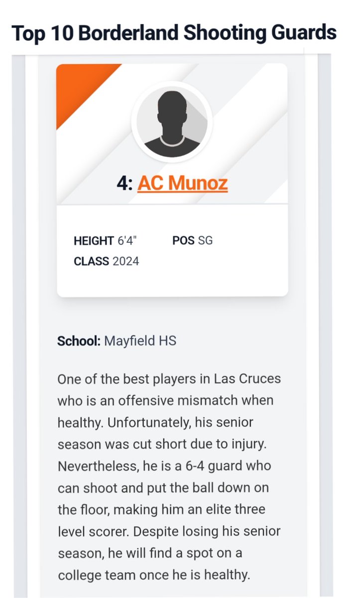 AC (@acmunoz21) on Twitter photo This setback won't define my journey. Faith and determination will keep moving me forward and I know my story is far from over.
<a href="/ferminhermin/">Javier Cortez</a>
<a href="/Keys2Succe2023/">K2S Scouting</a> This setback won't define my journey. Faith and determination will keep moving me forward and I know my story is far from over.
<a href="/ferminhermin/">Javier Cortez</a>
<a href="/Keys2Succe2023/">K2S Scouting</a>