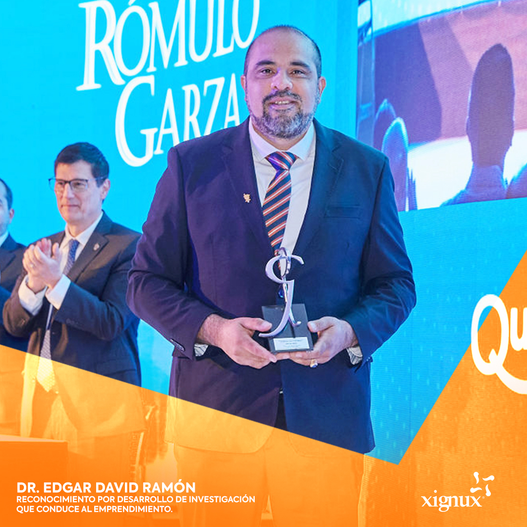 XIGNUX's tweet photo. ¡Felicidades a los ganadores del Premio Rómulo Garza 2023! 🏆
Xignux y El Tec de Monterrey, reconocen el esfuerzo y dedicación de profesores y estudiantes en la búsqueda del progreso científico a través de este prestigioso premio. 👏 

Ganadores:
⚡ Premio Profesor Insignia al Dr. Arturo Molina Director del Institute of Advanced Materials for Sustainable Manufacturing.
⚡Edgar David Ramón Raygoza por su emprendimiento "Global Nano Additives".
⚡José Ernesto Amorós, por su investigación "Necessity or Opportunity? The Effects of State Fragility and Economic Development on Entrepreneurial Efforts.
⚡José María Salvador Martínez con su proyecto "A Transformer-based Approach for Vulnerability Detection".
⚡María Paula García García por su proyecto "Green synthesis of gold based anisotropic nanostructures for their application as active SERS substrates for the detection of organic dyes".
⚡Fernanda Estibalíz Ibarra Esparza por su proyecto "Hamessing the methanogenic potential of the organic fraction of municipal solid wates generated in the Metropolitan Area of Guadalajara".

#PremioRómuloGarza #XignuxEnergizaLaVida