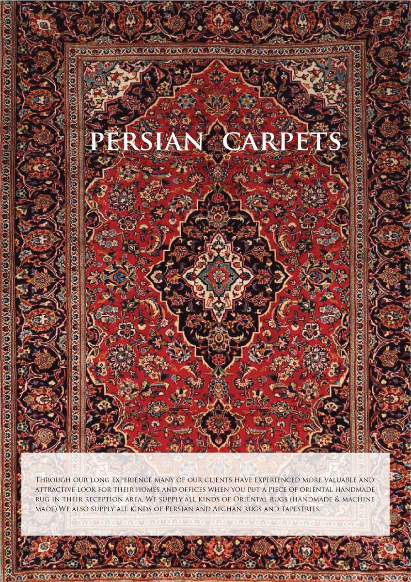 #PersianCarpets are traditionally made from high-quality natural fibers such as wool, silk, or a combination of both. 
Visit Now:  rugsabudhabi.com/persian-carpet…
Email:info@rugsabudhabi.com
Call us: 056-600-9626