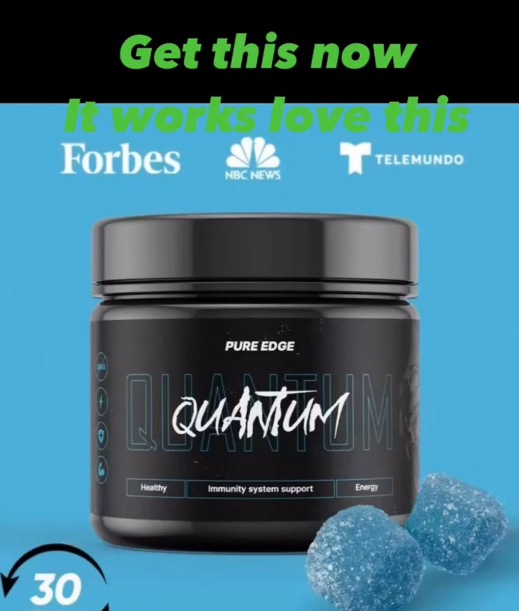 entei_laughs's tweet image. I been talking this after my workout when I’m done I still have the energy to keep going with out crashing ￼
#Quantumgummies 

Here is the link to my TikTok page so you can grab some for your own 
tiktok.com/@jeffnation77 ￼￼