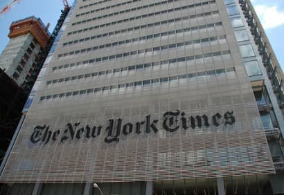 BOROWITZ: A majority of Americans now believe that the New York Times, which was founded 172 years ago, is too old to be an effective newspaper.