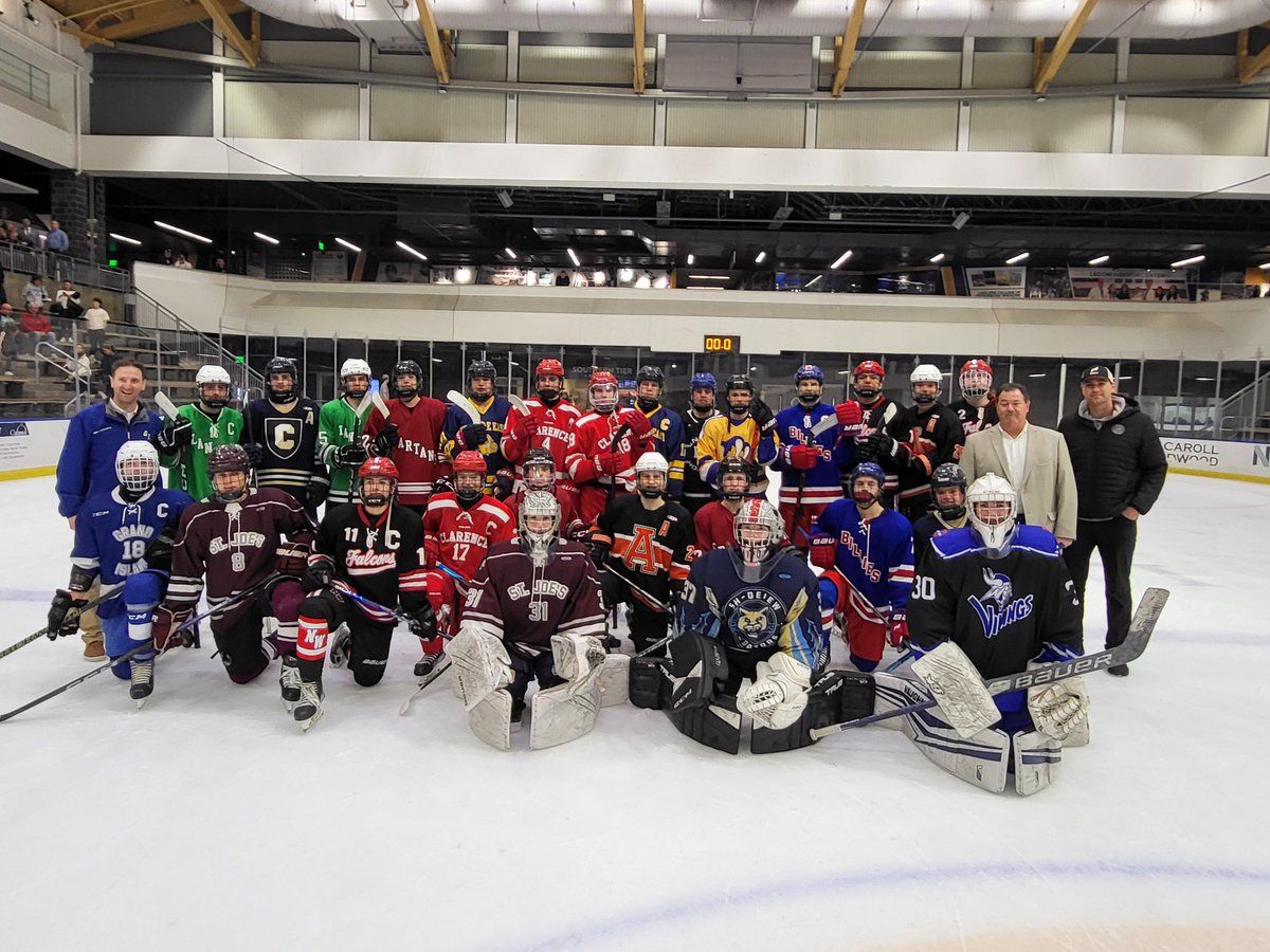 Great night at the Harbor Center as the Fed Senior All Star game ended in a 4-4 tie.