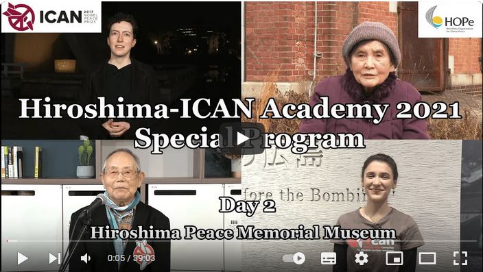 Today is the International Day for #Disarmament and #NonProliferation. Interested to learn more? Join the #Hiroshima-#ICANAcademy online learning course, open until the end of March! 🎓Learn about global security issues & receive a certificate here: hiroshimaforpeace.com/en/open-learni…