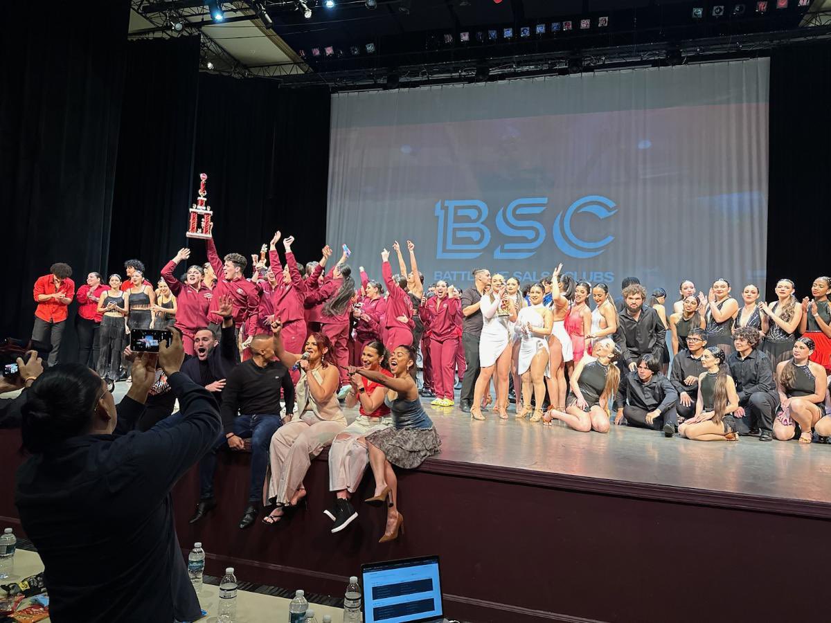 Azucar! Our #Goleman Gator did it!!! They won 1st place at the “Battle of the Salsa Clubs” championship 🏆 We are proud of our incredible dancers & club sponsors on their accomplishment 🐊 #YourBestChoiceMDCPS