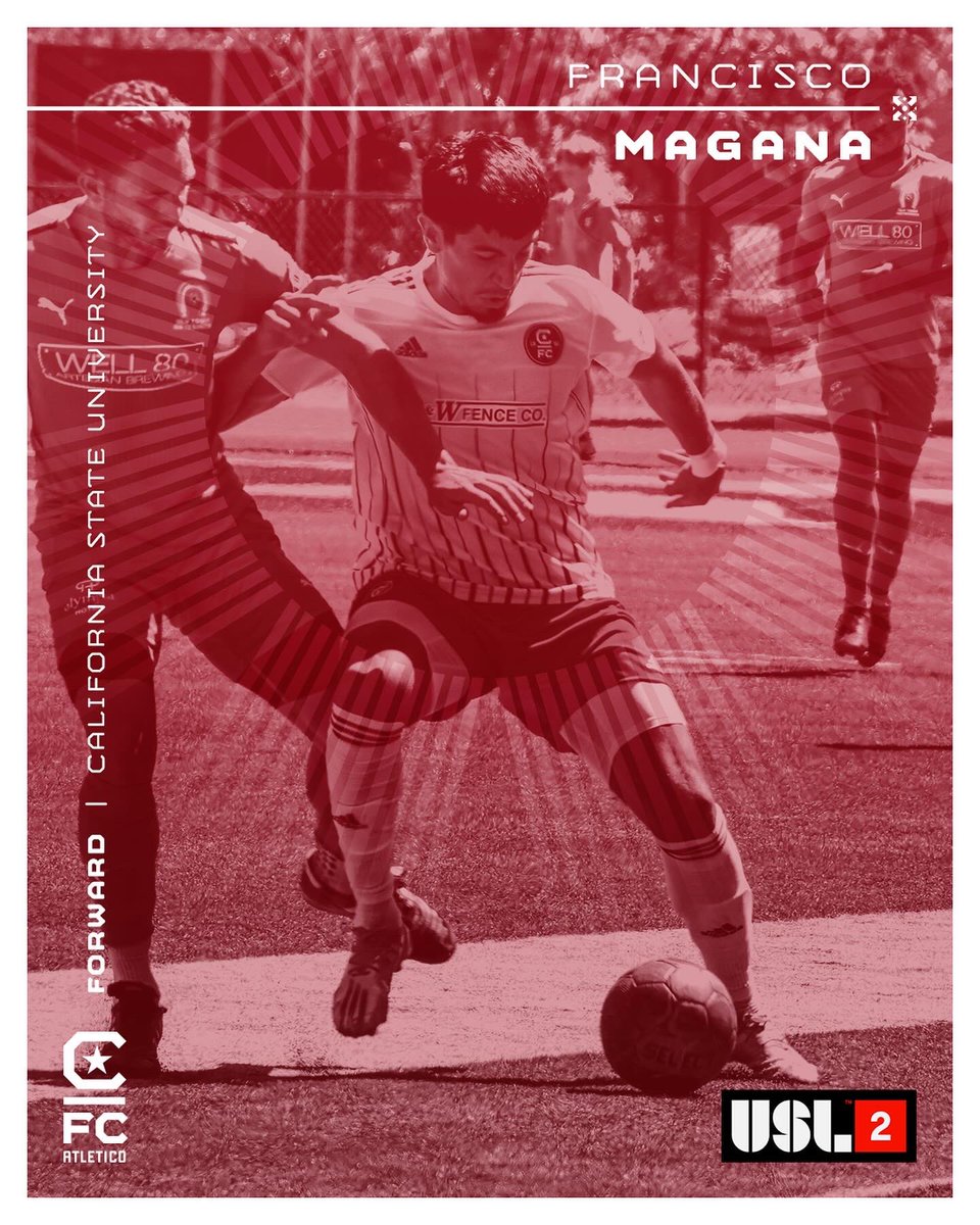cfcatletico's tweet photo. Back for round ✌️

From CSU, we're excited to announce the return of forward, Cisco Magana!

As a top scorer from 2023, we’re looking forward to having this leadership, energy, and commitment return to the squad this season.

Welcome back, @Cisco14_ 💯

#Path2Pro #somoscfc https://t.co/nTCYJvLjc7