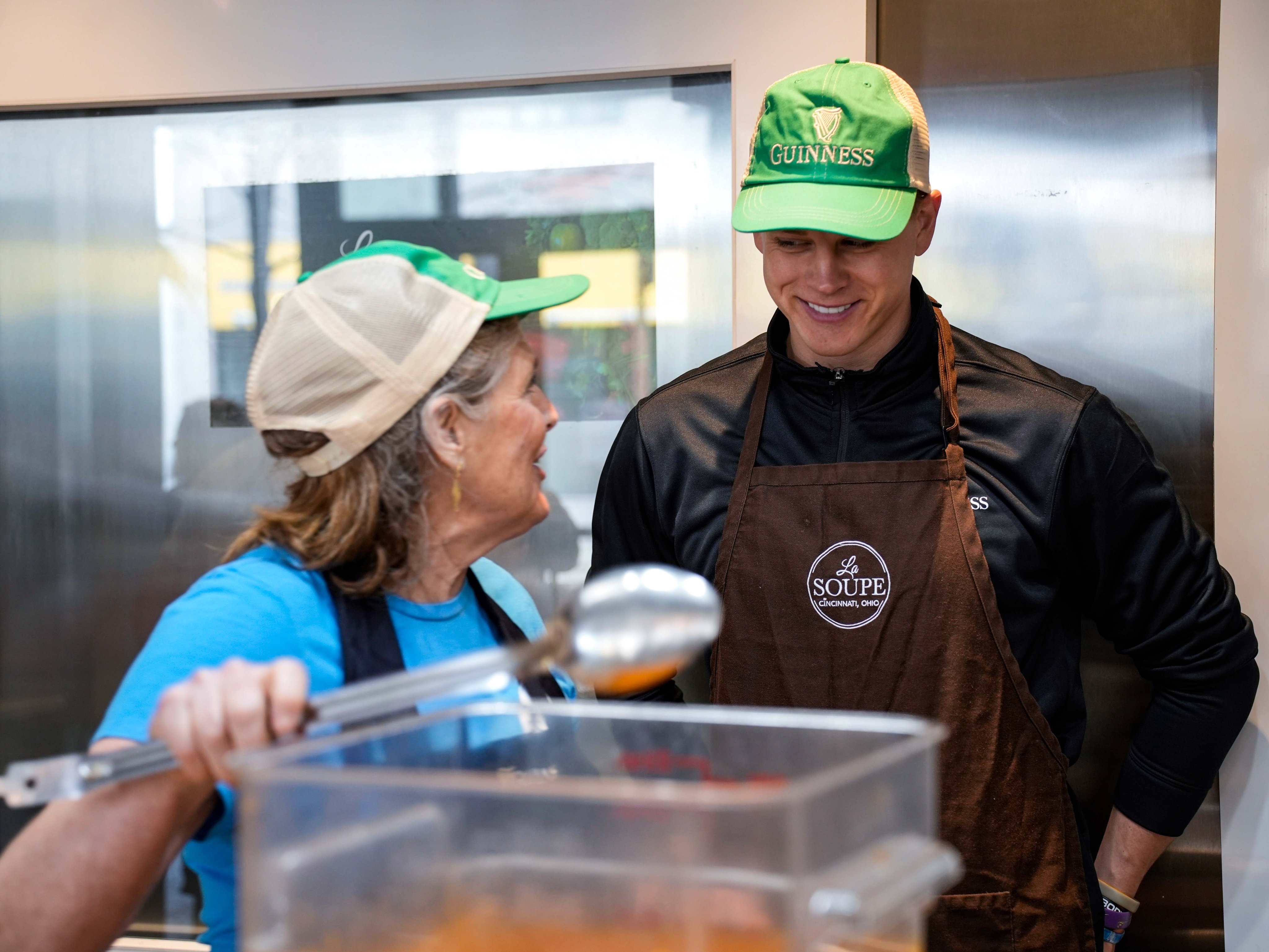 The Joe Burrow Foundation on X: "Thanks to @GuinnessUS and @LaSoupeCincy  for teaming with us yesterday for the Guinness Gives Back initiative. We  are incredibly thankful to Guinness for presenting us with