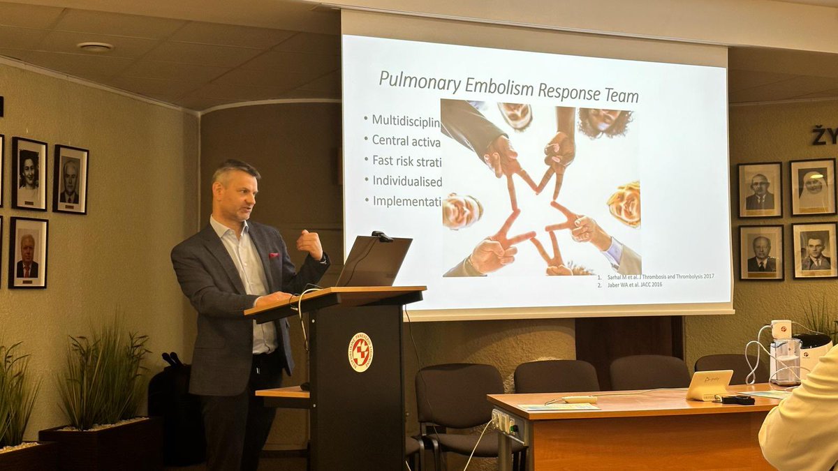PertPoz's tweet photo. PERT-POZ supports the creation of new #PERTs in Europe. Today prof. Araszkiewicz @KardioDluga shared our experience in #PE treatment 🫀🫁🩸and PERT know-how 🤔with 👨⚕️👩🏻⚕️ from Panevėžys 🏥in Lithuania 🇱🇹. We keep our fingers crossed ✊for our colleagues. #PERT must go on (fast)😊. https://t.co/ZZpjKnlCkV