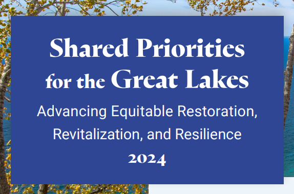 NEWS: A binational coalition of regional agencies, Indigenous Nations, legislators, local communities, and business, maritime and environmental groups today released shared priorities for restoring the #GreatLakes and supporting the region’s economy. glc.org/news/joint-pri…