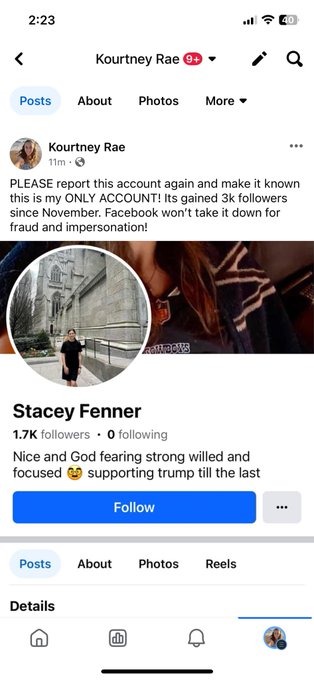 Follow my legit Facebook account and please report this account! https://t.co/BkxYdvTjOu<a href="/tag/realloyalfans"class="tags"><span>#realloyalfans</span></a>