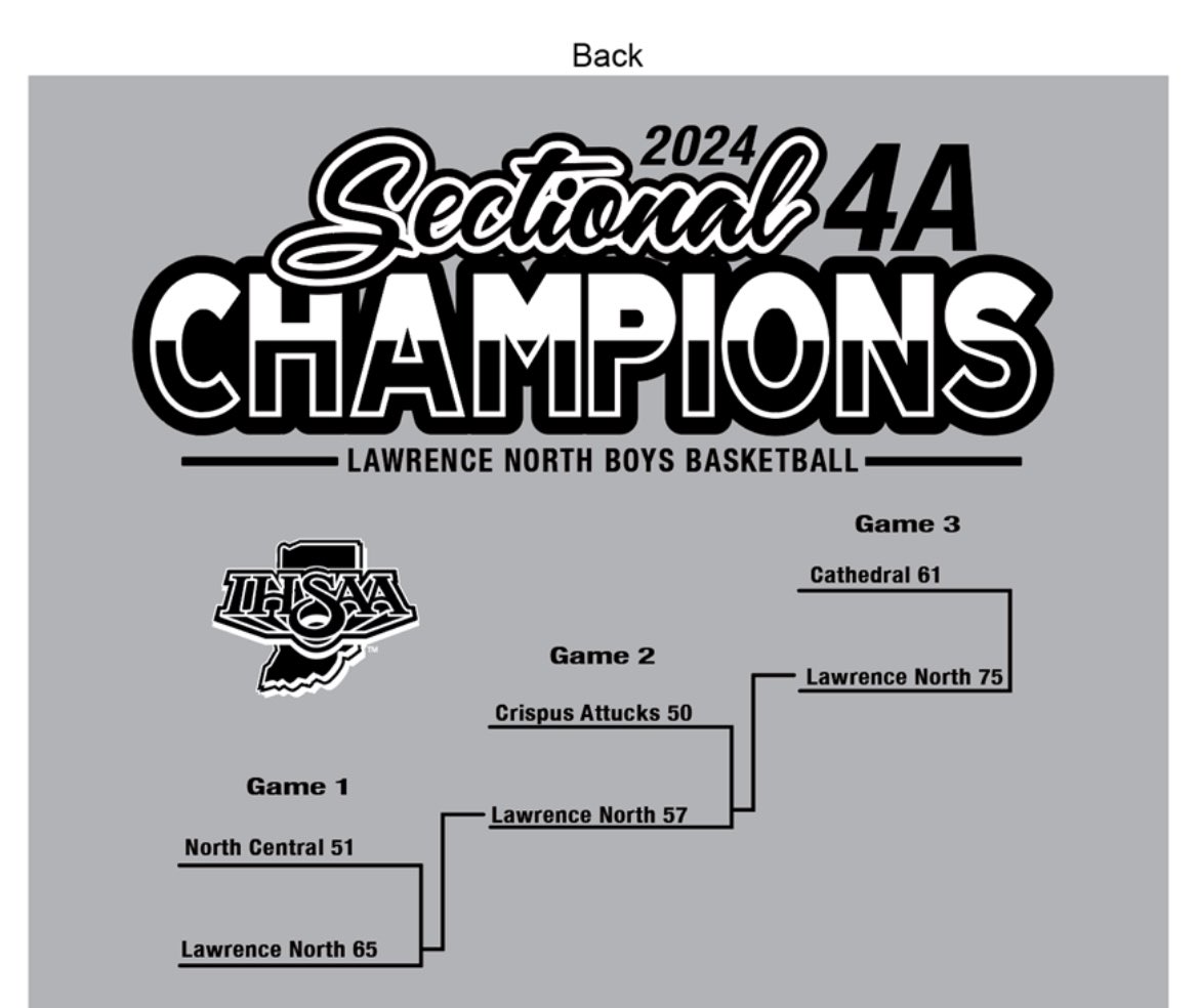 LNBB are your 2024 Sectional Champs! You can pre-order your sectional t-shirt on Tuesday by 9:30am! Shirts are 13.00. U can cash $Giff78 or bring cash to bookstore on second floor! @LNFanSection_