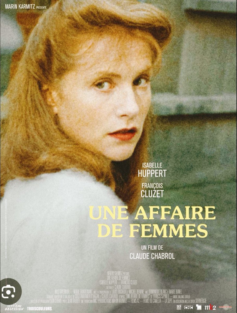 annejordan_'s tweet photo. Ce jour où il a été décidé que la fiction ne devrait plus jamais être le reflet de la réalité
#IVGDansLaConstitution 🩵
#4mars #France #MERCI
#Chabrol #Huppert @francoiscIuzet #uneaffairedefemmes #cinema
#MarieLouiseGiraud #faiseusedange https://t.co/N2E0C0lnSD