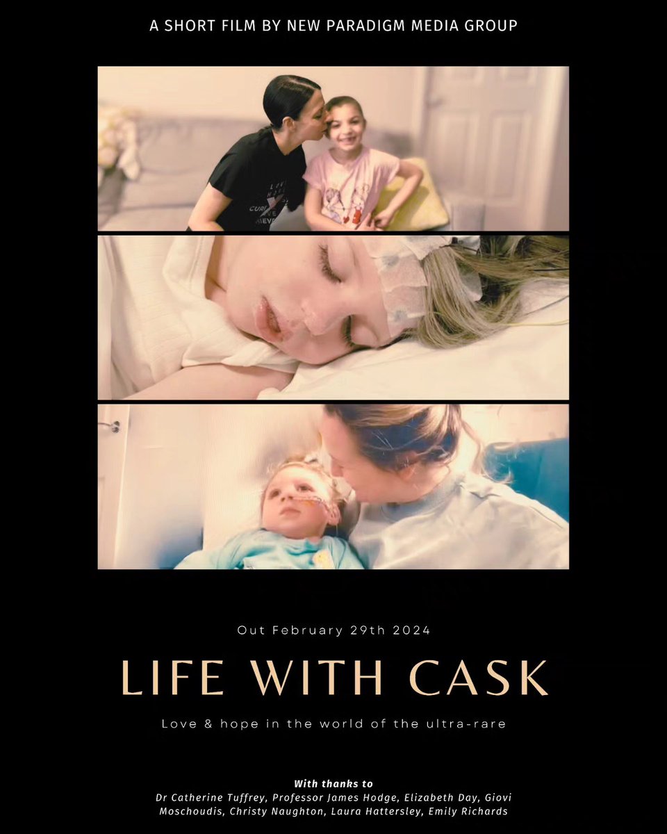 RVA Partner, Angelina Cask Neurological Research Foundation (ACNRF) is featured in the first ever documentary on CASK disorders, named 'Life with CASK'. This short film offers a raw glimpse into the realities of rare genetic conditions. Watch here: youtu.be/nuju2hbeVVc?si….