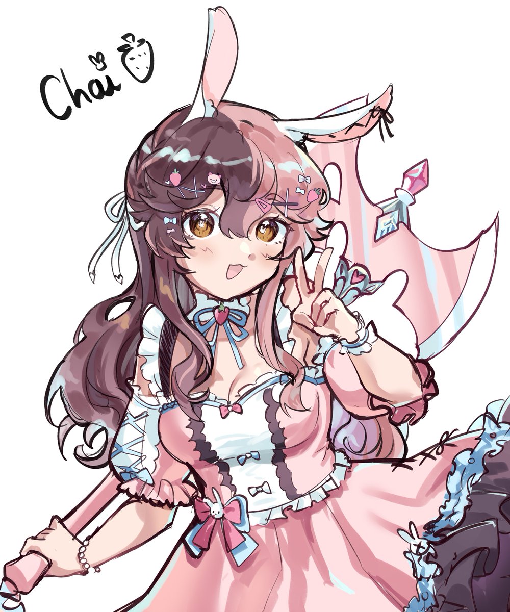 l1lia_'s tweet photo. Congrats @strawbunnyvt on your 3D debut!! loved designing your outfit so i drew it again
#berrystration https://t.co/jhyybhIoSd