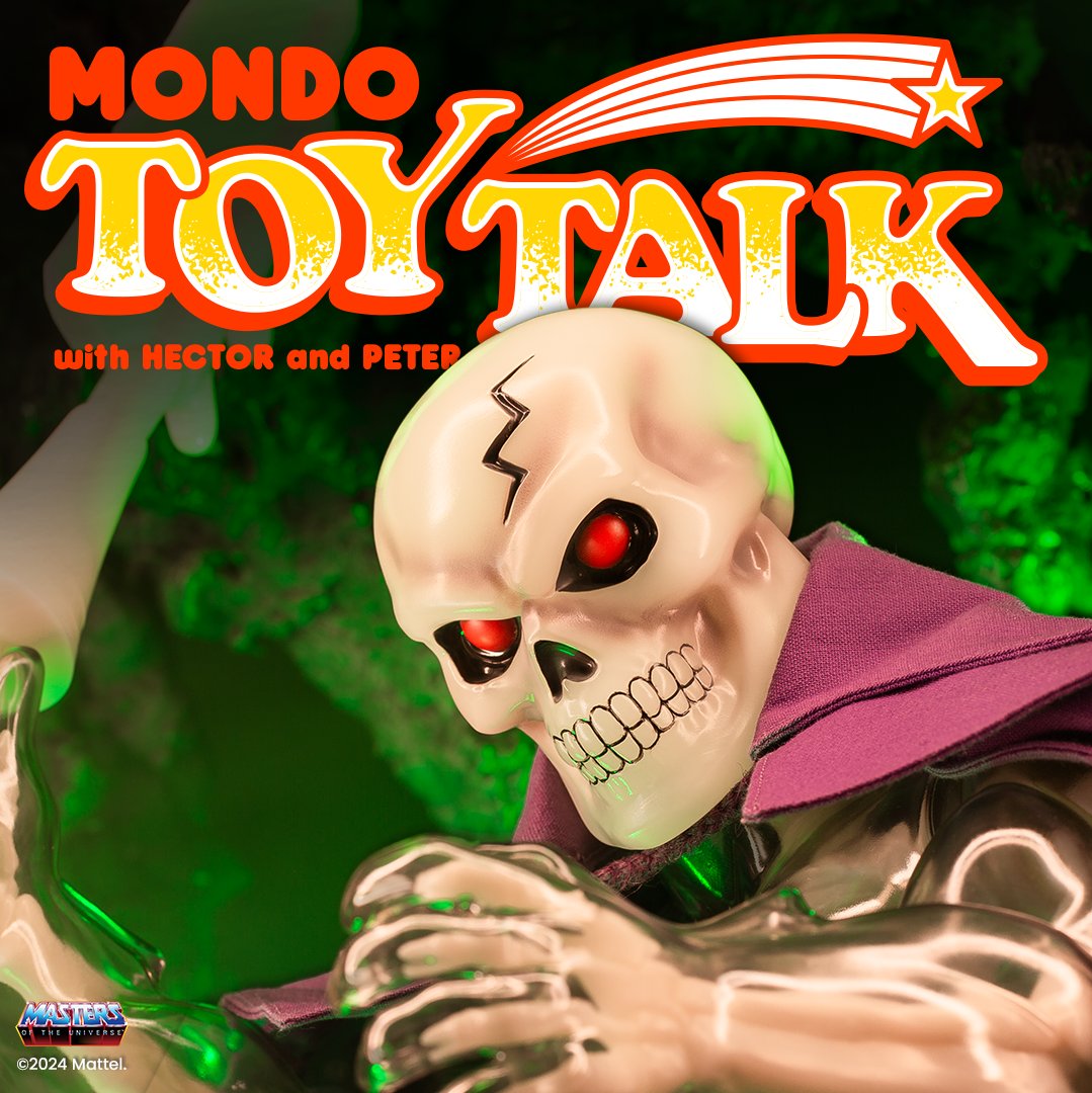 Join Mondo Senior Creative Directors Hector Arce and Peter Santa-Maria (Attack Peter) as they host a deep dive into the brand new Scareglow Soft Vinyl Figure! Check it out at 7PM CST, on our YouTube page! youtube.com/live/AIzKHpbmC…