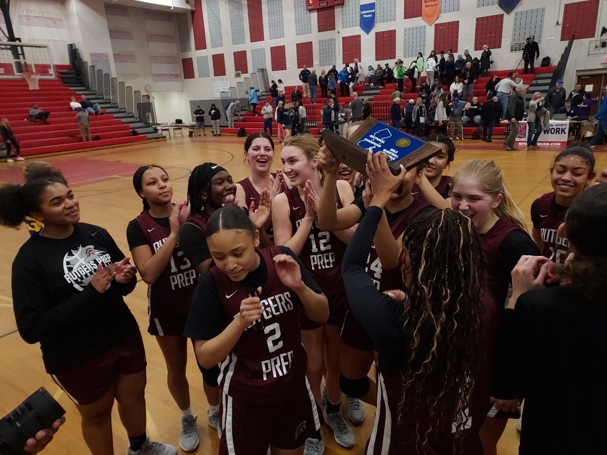 Central Jersey Sports Radio (@cjsportsradio) on Twitter photo THREE-PEAT! 63-42 <a href="/RutgersPrep_GBB/">RutgersPrepGirlsBball</a> defeats <a href="/SRHSGIRLSBB/">St. Rose Girls Basketball 🏀</a> in the Non-Public South B girls' final. <a href="/gigi_battle2026/">GiGi Battle</a> put on a defnsive clinic. <a href="/mikaylablakes/">Mikayla Blakes</a> led with 14. Story and postgame audio presented by <a href="/PlexatMetuchen/">Sportsplex at Metuchen</a> soon on cjsportsradio.com! #NJHoops <a href="/RPSathletics/">Rutgers Prep Athletics</a> THREE-PEAT! 63-42 <a href="/RutgersPrep_GBB/">RutgersPrepGirlsBball</a> defeats <a href="/SRHSGIRLSBB/">St. Rose Girls Basketball 🏀</a> in the Non-Public South B girls' final. <a href="/gigi_battle2026/">GiGi Battle</a> put on a defnsive clinic. <a href="/mikaylablakes/">Mikayla Blakes</a> led with 14. Story and postgame audio presented by <a href="/PlexatMetuchen/">Sportsplex at Metuchen</a> soon on cjsportsradio.com! #NJHoops <a href="/RPSathletics/">Rutgers Prep Athletics</a>