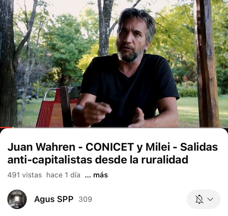 Comparto una entrevista que me hicieron recientemente: una discusión abierta para ampliar los debates frente a la crisis y sus posibles salidas desdd los mundos rurales: youtube.com/watch?v=PqnC4N…