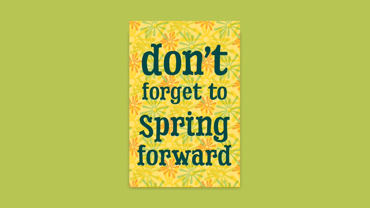 Happy #DaylightSavings from CardSnacks!🕒
Did you remember to #SpringAhead?🌺
Retweet to be entered into our weekly drawing for a 25$ Amazon Gift Card! 🤑💸#Giveaway 
PS: Check out this card we made to celebrate!
card.cardsnacks.com/m/i/dew92d36cda