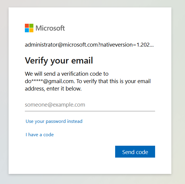 All your onedrive.com authentication requests now belongs to me ;) See it yourself with the username <youronedrivemailadres>?nativeversion=1.2024.214.400 -> Personal account -> Voila