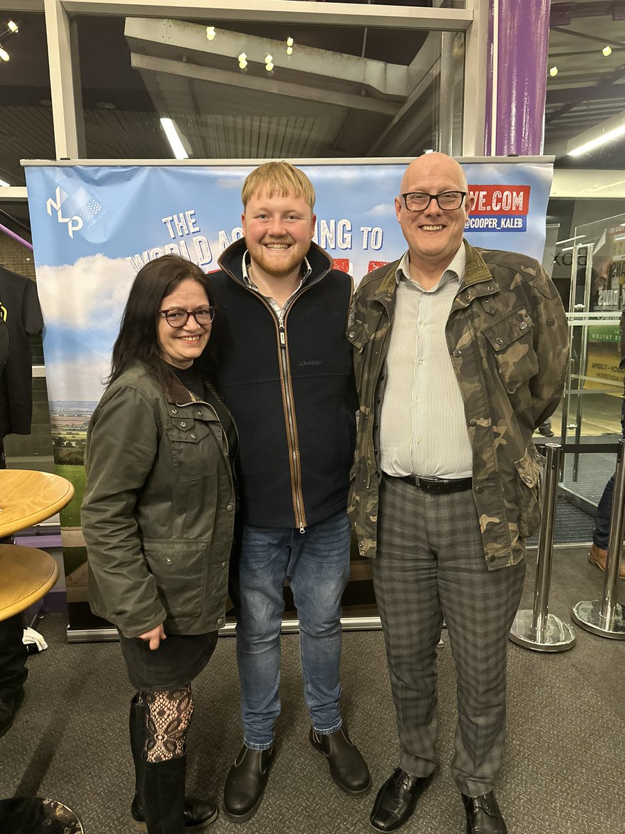 Fferretslair's tweet photo. The World According to Kaleb. Great show and such a great guy @KalebFarm @JeremyClarkson https://t.co/V8B8SB6km0