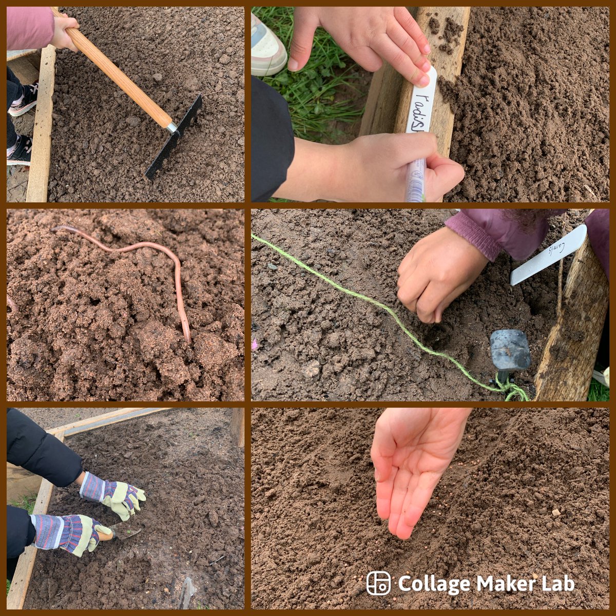 What a lovely day we had with @stpaulsprm today for their first #edibleplaygrounds workshop. Lots of planning, prepping the beds and seed sowing to start our exciting growing journey 🌱 Great work everyone 👏@TreesforCities @cardiffcouncil @healthyschools_