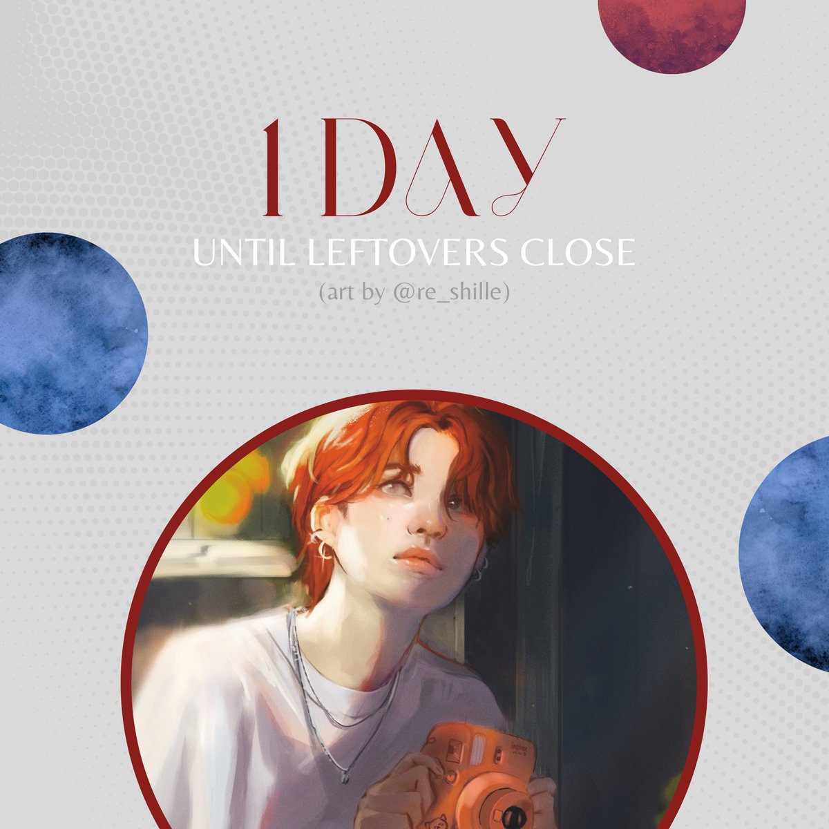 💙 1 DAY UNTIL LEFTOVERS CLOSE! ❤️

ONLY ONE DAY LEFT to grab some of our leftovers! We still have zines and adorably gorgeous merch left so don't miss out on ordering ❤️‍🔥 This truly is your last chance! 🎶

🎵 Shop closes Mar 10 @ 11:59 PM PST
🛒: yoongizine.bigcartel.com