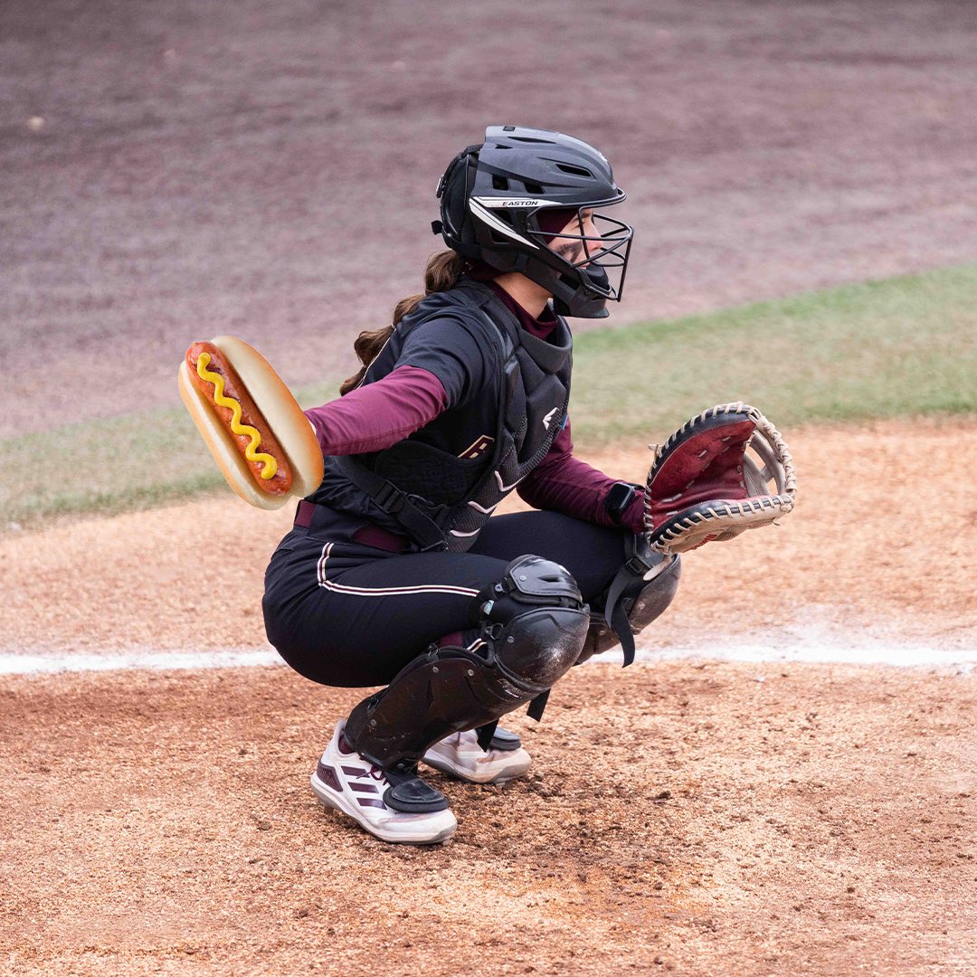 This week: DOLLAR DOG DAYS🌭🌭🌭 Come cheer on the cats and get some dogs for these games⬇️ @TxStateBaseball l vs A&M Corpus Christi on Tuesday at 6p @TXStateSoftball vs Penn State on Thursday at 6p #EatEmUp , literally.