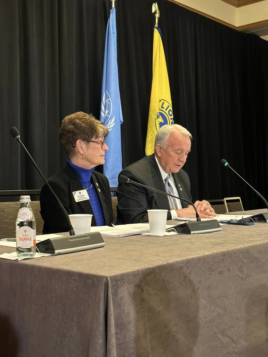 lionsclubs's tweet photo. A successful #LDUN left Lions and Leos inspired and energized. The event included a discussion moderated by @soeuropeeurasia David Evangelista with @WFPUSA_CEO Barron Segar, CEO of @WFPUSA, Elena Appiani, Lions @WFP Rep, Julio Andrade of @CifalGlobal and Leo İncisu Dönmez Alkan https://t.co/59Iaj1cUJg
