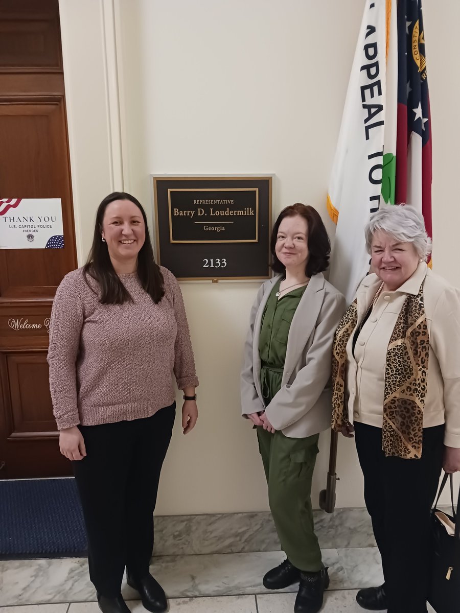 #BarthSyndrome advocates had the opportunity to advocate for a fair @US_FDA review of the only investigational drug for our #RareDisease at the offices of Georgia Congressional leaders @Ossoff @SenatorWarnock @RepLoudermilk. Thank you for listening! #NotTooRareToCare #RareDC2024