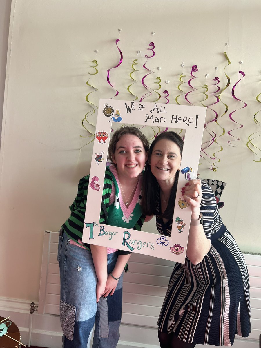 7thRangers's tweet photo. As part of our ‘wonderland residential’ at the weekend, we hosted a Mad Hatter’s Tea Party for some leaders… everyone did a fabulous job baking and decorating! 🫖🧁♥️♣️ @Girlguiding @ggulster https://t.co/E7Tkeakaqd