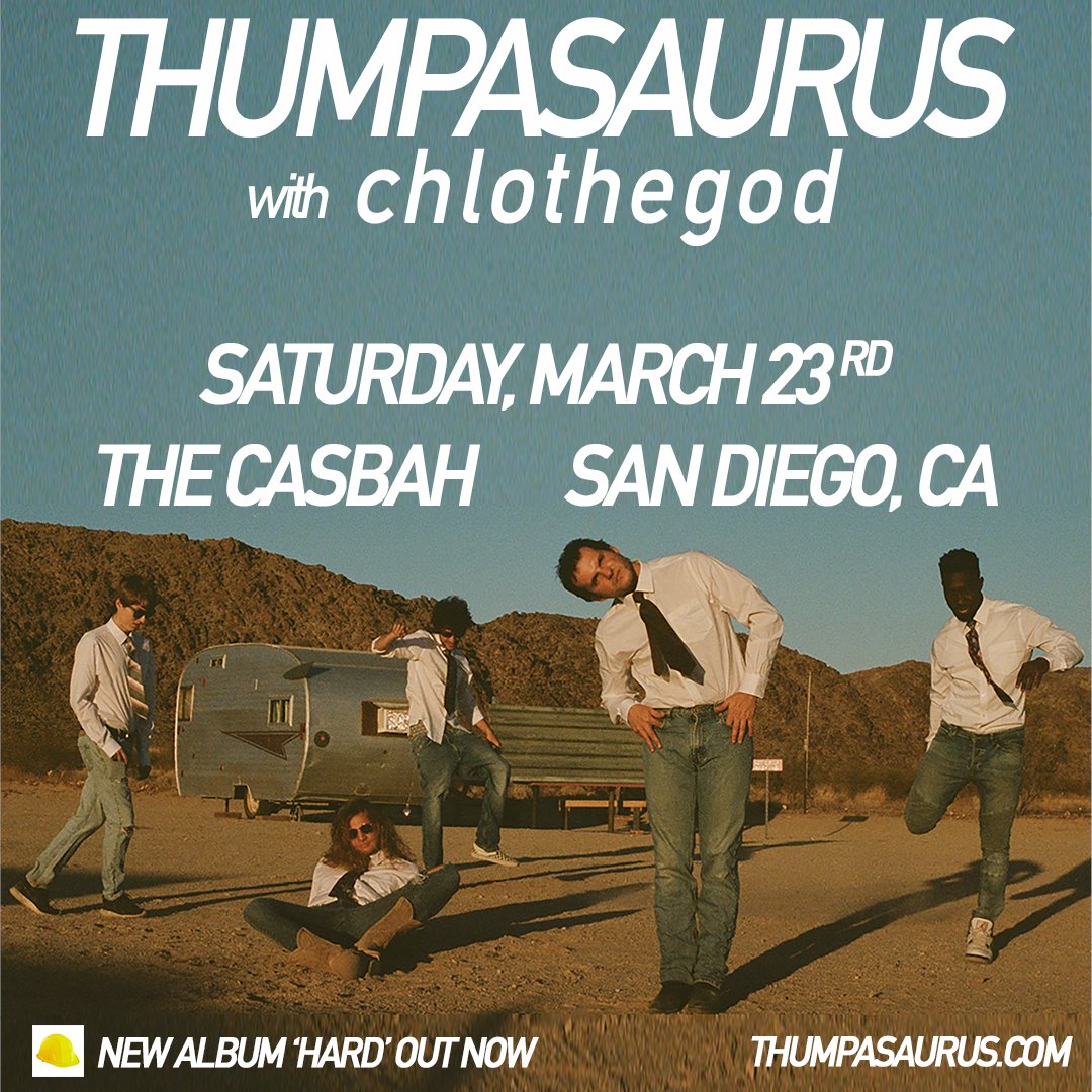 So stoked to announce @chlothegodd is joining us for our shows at the @elreytheatre on Fri 3/22 and @casbahsandiego on Sat 3/23! 🎟️ Tickets on sale now!