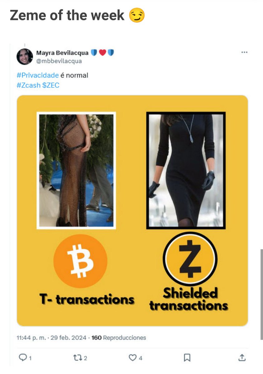 mbbevilacqua's tweet photo. 📣 ¡Mamá, salí en la portada! (Again!) 

😊🤩
•
It's always an honor (and a nice unexpected surprise) every time my small contributions appear on @ZecHub #ZecWeekly.  💛🖤

For further content , read here [🇧🇷]  https://t.co/vsf3rLxsoK 
•
#Zcash #ZcashGlobal $ZEC https://t.co/YRSnIeJVZD