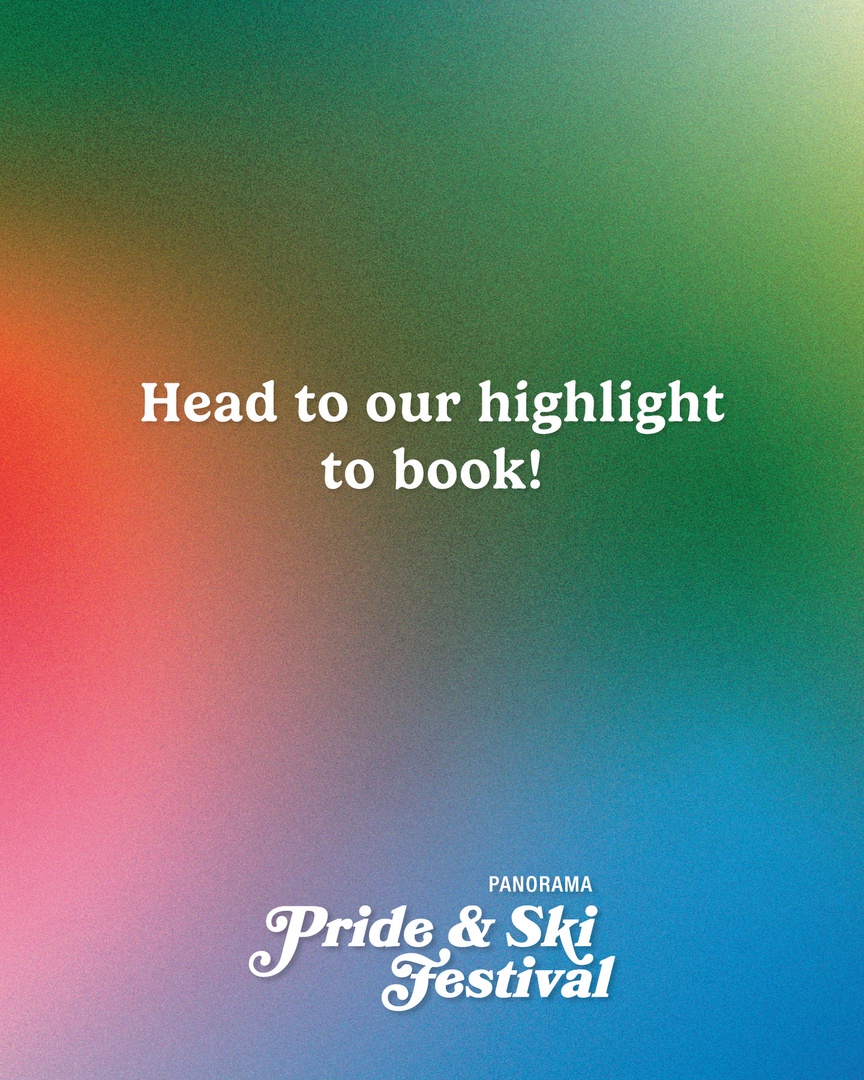 Whether you're planning on big mountain lines, or being an expert in après — here's everything you need to know to plan your Pride &amp; Ski weekend 🏳️‍🌈 🏔️ Don't forget to head panoramaresort.com/pride to book your tickets today!