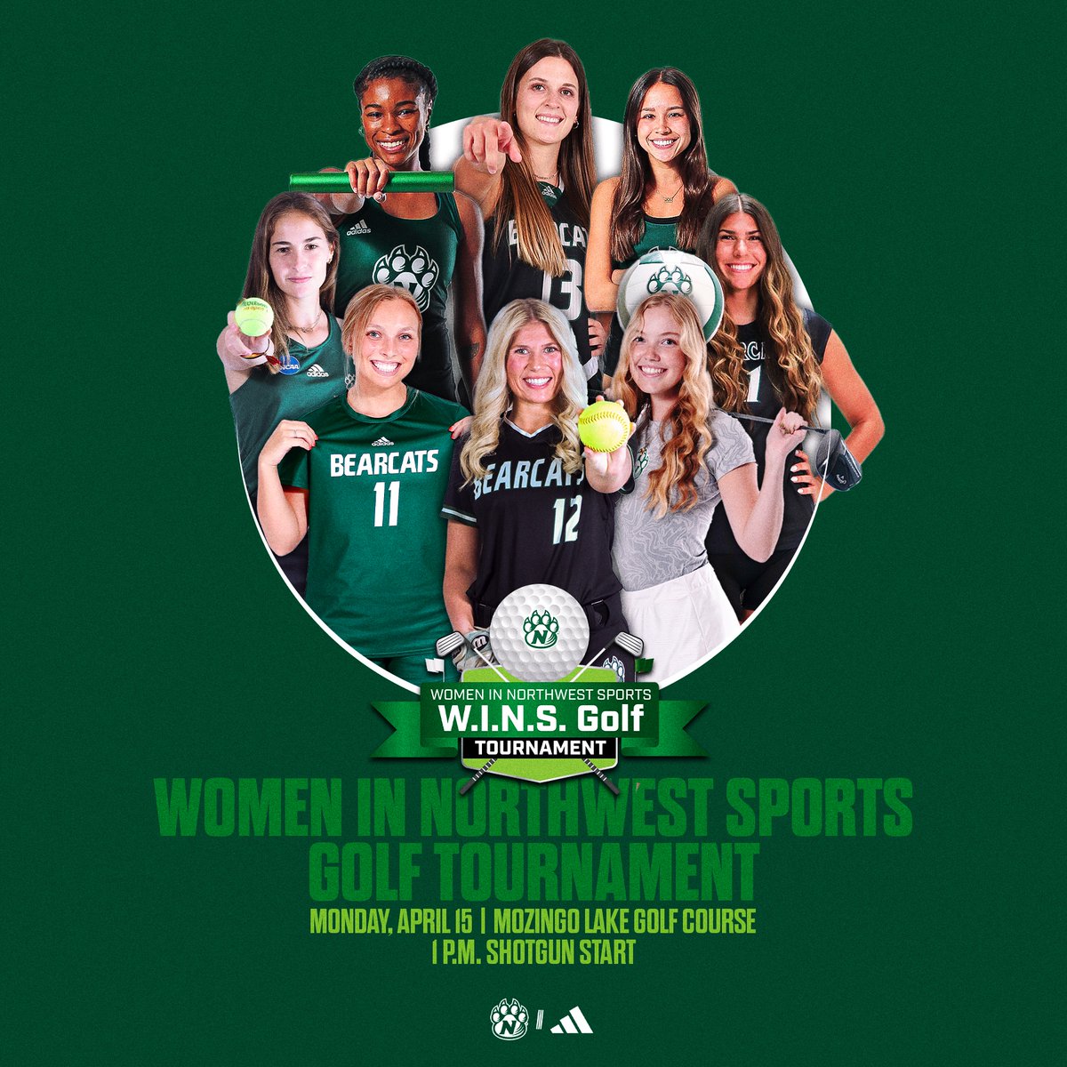 Registration is 𝙇𝙄𝙑𝙀 for the 2024 Women In Northwest Sports (W.I.N.S.) golf tournament, set for April 15 at @MozingoLake Golf Course. Assemble your team and register today! Registration link: bit.ly/3IlvEDR #OABAAB