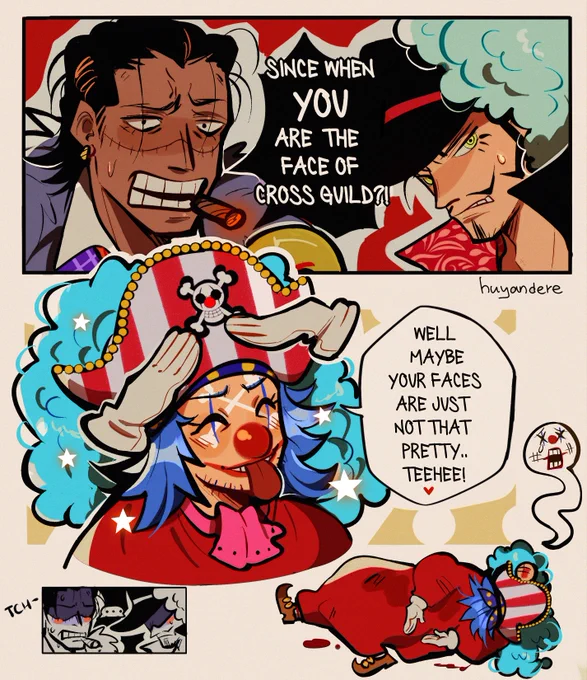 cross guild fanart
#ONEPIECE 