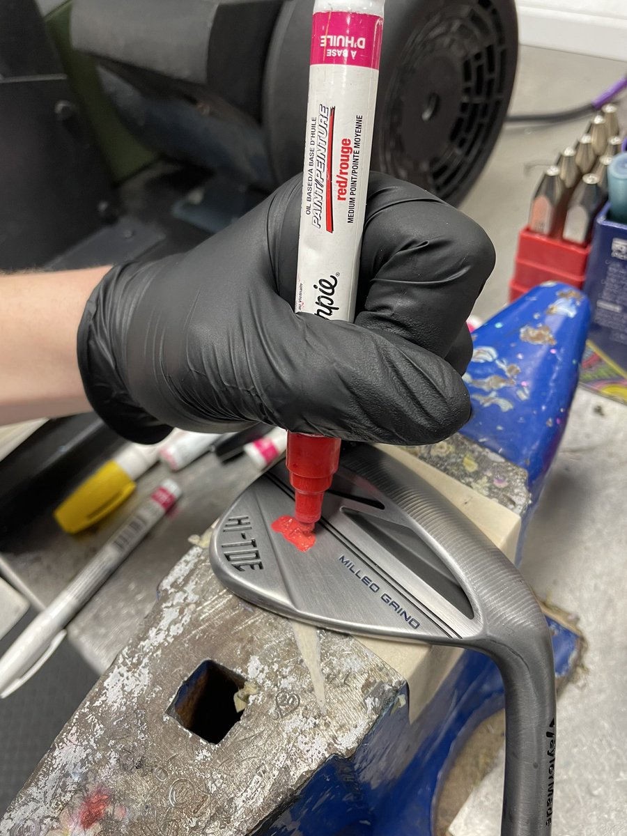 CJSaunders90's tweet image. You can’t beat fresh wedges… 🔨🛠️🎨 
#Wedges #TaylorMade #Stamped #AFC #Custom #Golf #HiToe