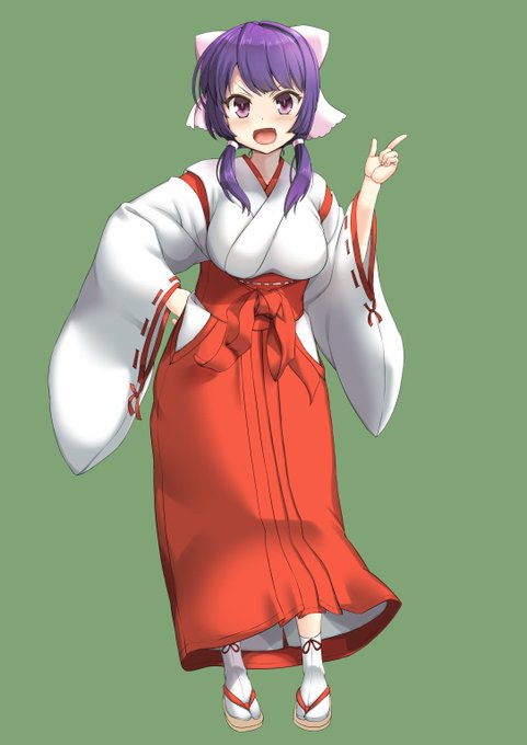 今日は巫女の日!
特になんでもないけど、みんなおめでとうよ!! 