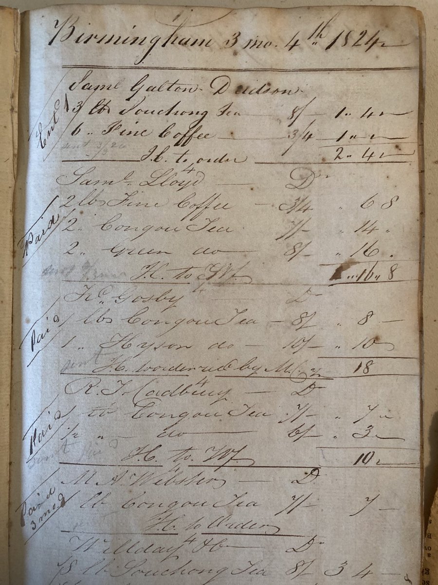 #onthisday 200 years ago John Cadbury started selling tea, coffee and chocolate from his new shop in #Birmingham - this was the launch of #Cadburys ⁦<a href="/TheIronRoom/">Birmingham Archives & Collections</a>⁩ ⁦<a href="/MDLZ/">Mondelēz Intl</a>⁩