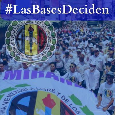 CES_MirandAD's tweet image. Hacemos lo correcto alzando la voz por una Venezuela de unidad. No aceptamos injusticias y continuamos luchando por el rescate de ¡Una Venezuela Libre y de los venezolanos!
#LasBasesDeciden