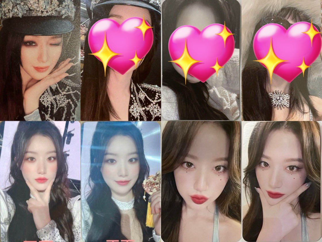 yoppy_dappy's tweet photo. 【交換・買取】(G)I-DLE シュファトレカ

譲）ミヨン　ウギ　ソヨン　ミンニ　シュファ
※写真1枚目(←)

求）シュファ(買取も⭕️ 写真2＞写真3)
※写真2、3枚目(→)

郵送の取引でお願いします！
お気軽にお声掛けください！✨
リプライ&amp;DMお待ちしております🙇‍♂️ https://t.co/qx2rNYbu5o