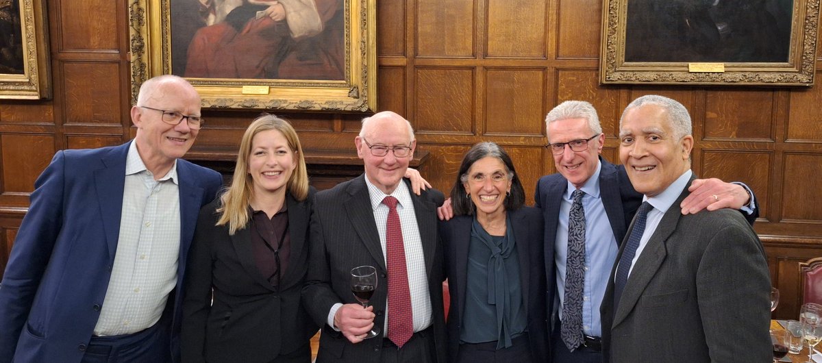Terrific @devereuxlaw event this evening at @middletemple to celebrate the appointment of the brilliant Dame Ingrid Simler DBE to the @UKSupremeCourt. A superb role model. Consider myself very fortunate to have worked for her for 25 years. Great speeches from #BruceCarr & Ingrid.