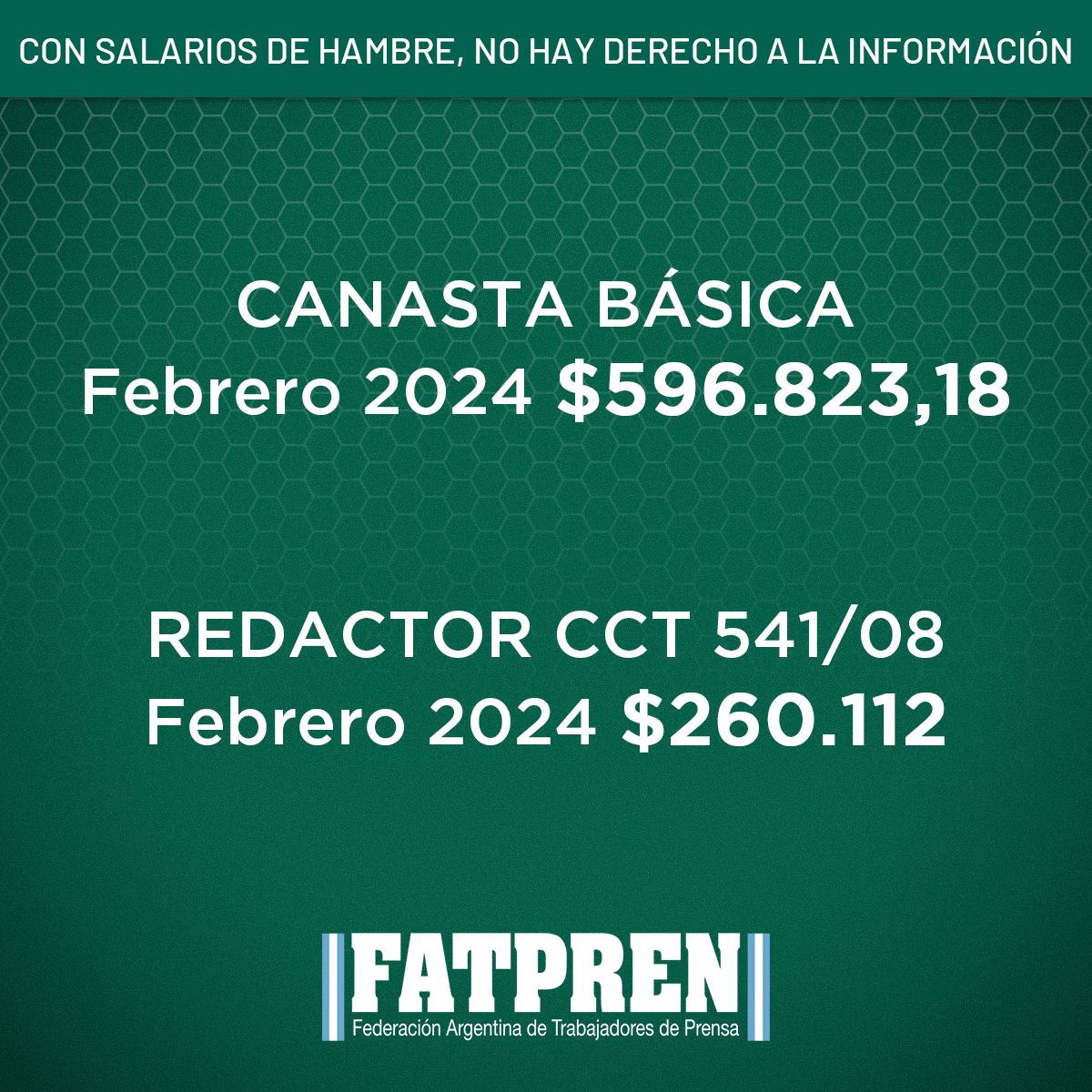 #Neuquén  Las y los trabajadorx de #Prensa paramos este 05/03, con amparo gremial para hacer #PARO porque en las redacciones de <a href="/LmneuquenD/">LMNeuquen Diario</a> &amp; <a href="/rionegrocomar/">Diario Río Negro</a> queremos cobrar #SueldosDignos
ADIRA ofrece 15% como toda recomposición salarial
📢#ElSueldoNoAlcanza