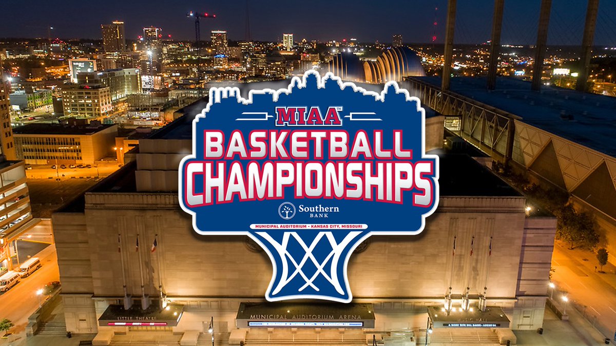 𝗜𝗧'𝗦 𝗧𝗢𝗨𝗥𝗡𝗔𝗠𝗘𝗡𝗧 𝗧𝗜𝗠𝗘 🏆🏀 The 2024 MIAA Basketball Championships presented by @Southernbank1 tip-off this Wednesday! 📅 Wednesday, March 6 – Sunday, March 10 🏟️ Municipal Auditorium – Kansas City, MO MIAA fans can find the official tournament schedule, ticket