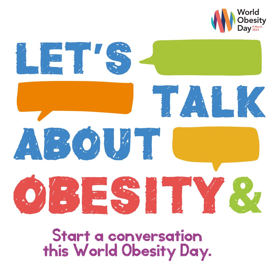 Raising awareness that today is #WorldObesityDay where over 1 billion people are now living with obesity, per <a href="/DrTedros/">Tedros Adhanom Ghebreyesus</a>. To learn more: <a href="/WorldObesityDay/">World Obesity Day</a>, <a href="/ASMBS/">ASMBS</a>, <a href="/IfsoSecretariat/">IFSO</a>, <a href="/ObesitySociety/">The Obesity Society</a>, <a href="/ObesityAction/">OAC</a>, <a href="/ObesityCareWeek/">Obesity Care Week</a>
