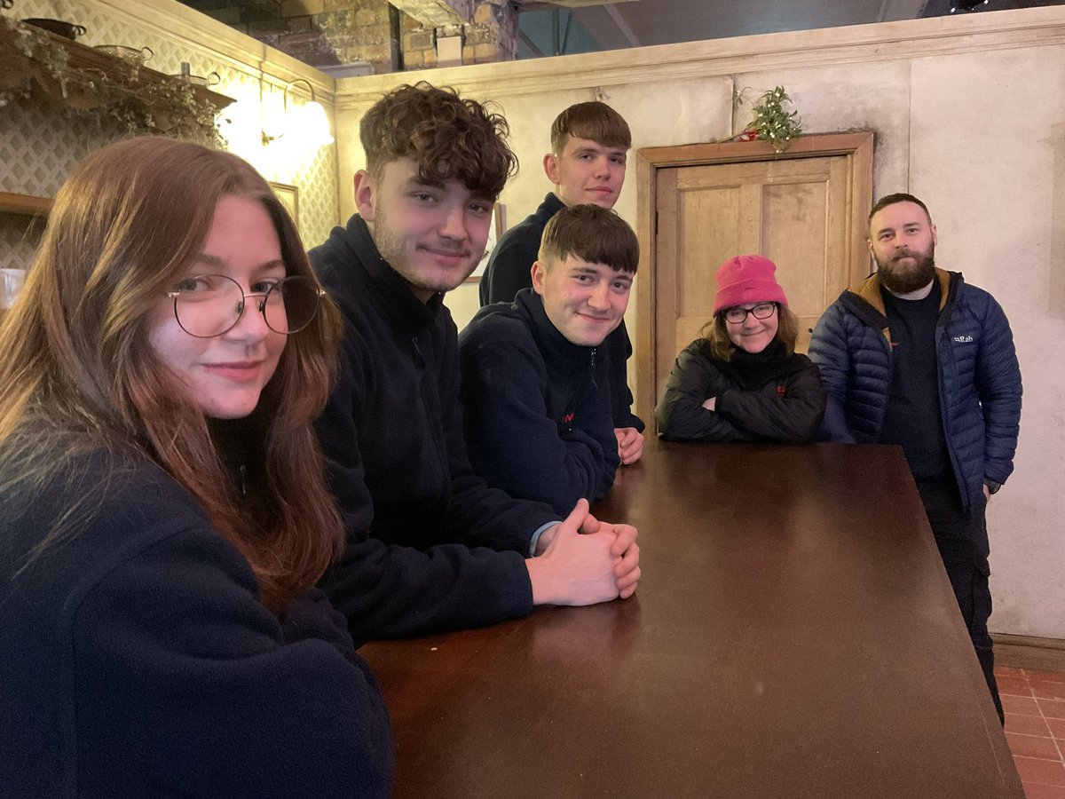 This lovely lot dropped in to see us at The Dipping House. Can’t wait to work with the @KMFmetal posse on the next show. @ace_midlands @TheDippingHouse @SoTCityCouncil