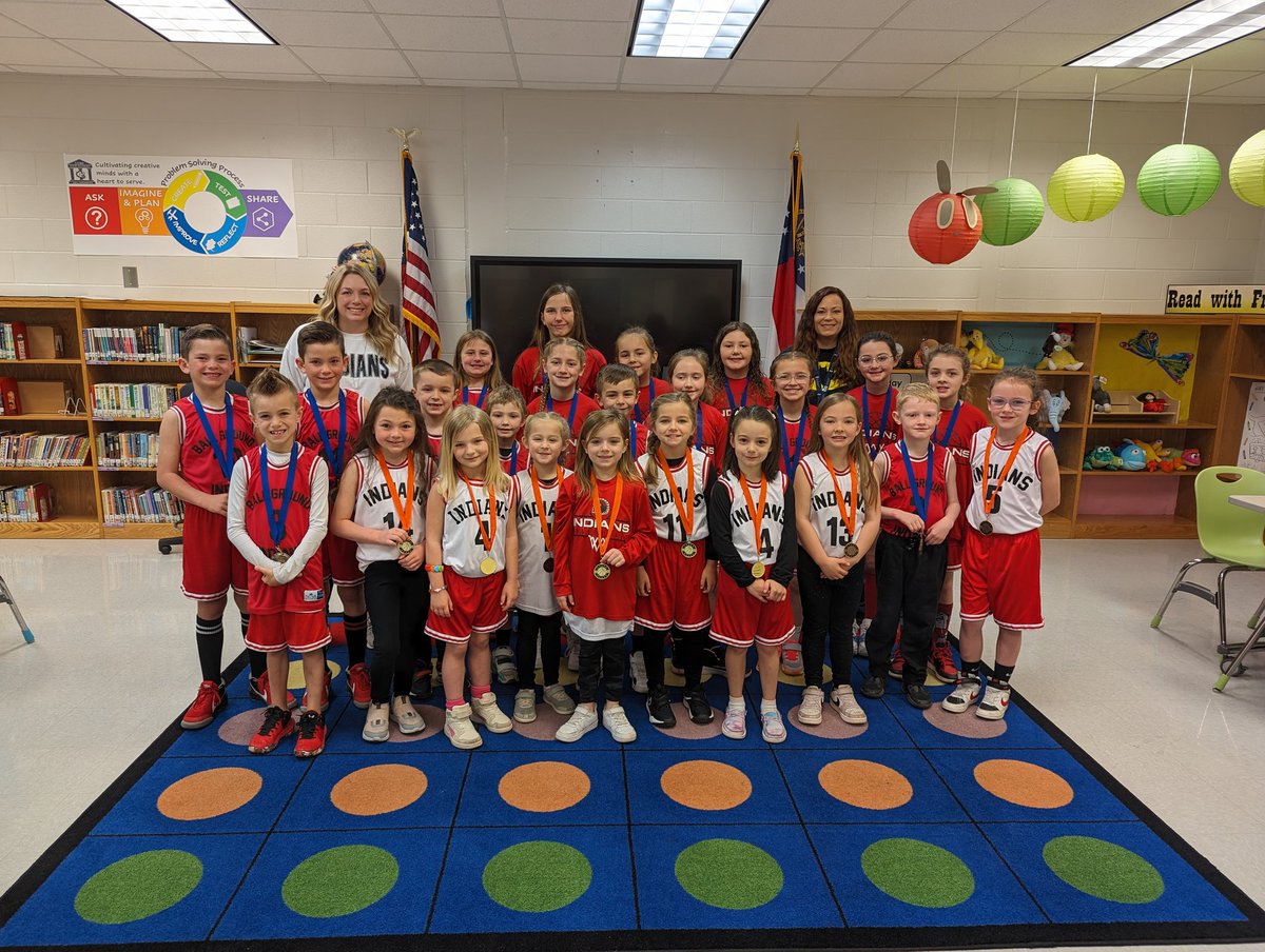Congratulations to Ball Ground 1st Grade Girl, 1st Grade Boy, and 3rd Grade Girl Basketball Teams for winning their CYB Championship Games this past weekend! We are proud of all our student athletes! #BGRocks #4tribes1family #ballgroundstrong