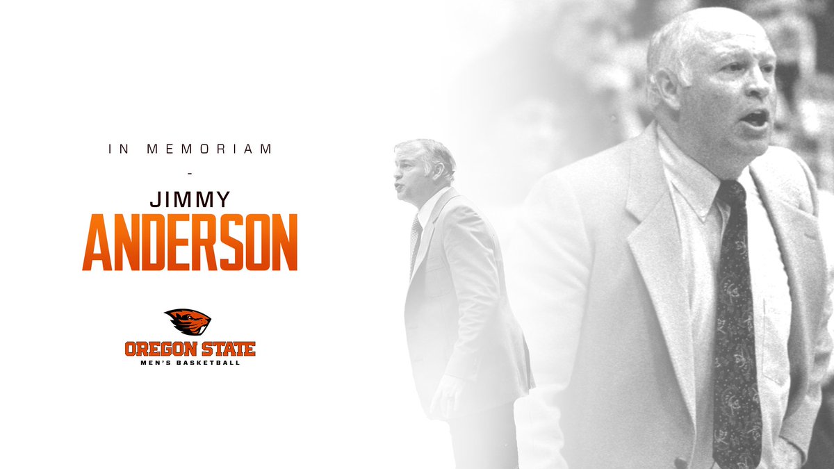 The Oregon State Men's Basketball Family mourns the loss of Jimmy Anderson 🖤🧡

Jimmy was part of the Beaver family for over 65 years as a player, a coach and an informal ambassador for the program. He will be greatly missed.

osubeavers.com/news/2024/3/4/…