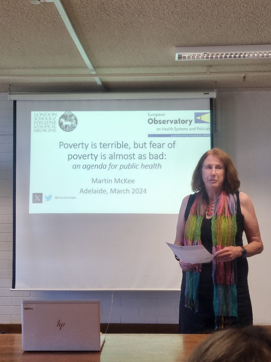 <a href="/baumfran/">Fran Baum</a> introducing <a href="/martinmckee/">M</a> - a unique epidemiologists who looks behind the numbers to ask questions, about what is causing inequities.