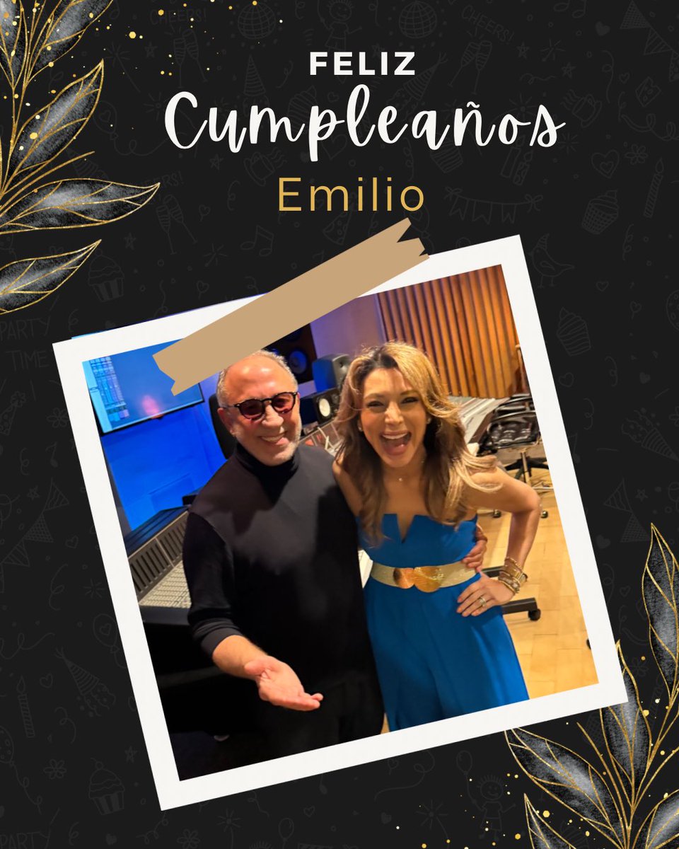 Happy Birthday, @EmilioEstefanJr! 🎉 Your wisdom, laughter, and guidance light up our lives. As a friend, mentor, and partner in purpose, you inspire us all. Here’s to celebrating you today and to many more years of shared dreams and successes. May your year be filled with joy