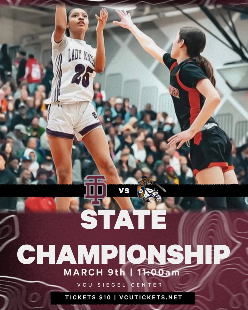 State Championship tickets available now!! #LetsGoKnight @TD_Lady_Knights @GoTDKnights vcutickets.evenue.net/cgi-bin/ncomme…