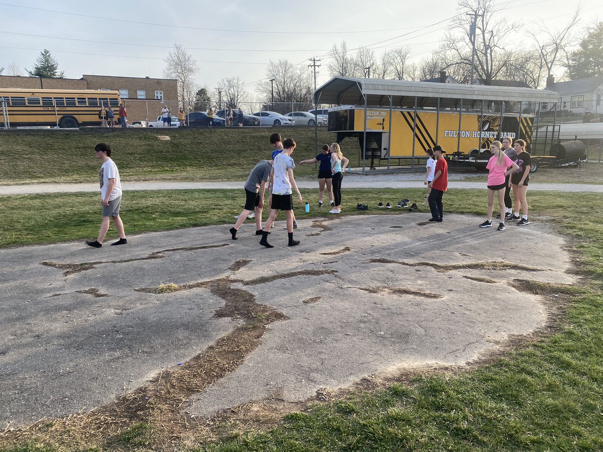 Great first day of #fmstrack practice!  We had 64 kids on our first day.  Exciting stuff ahead!